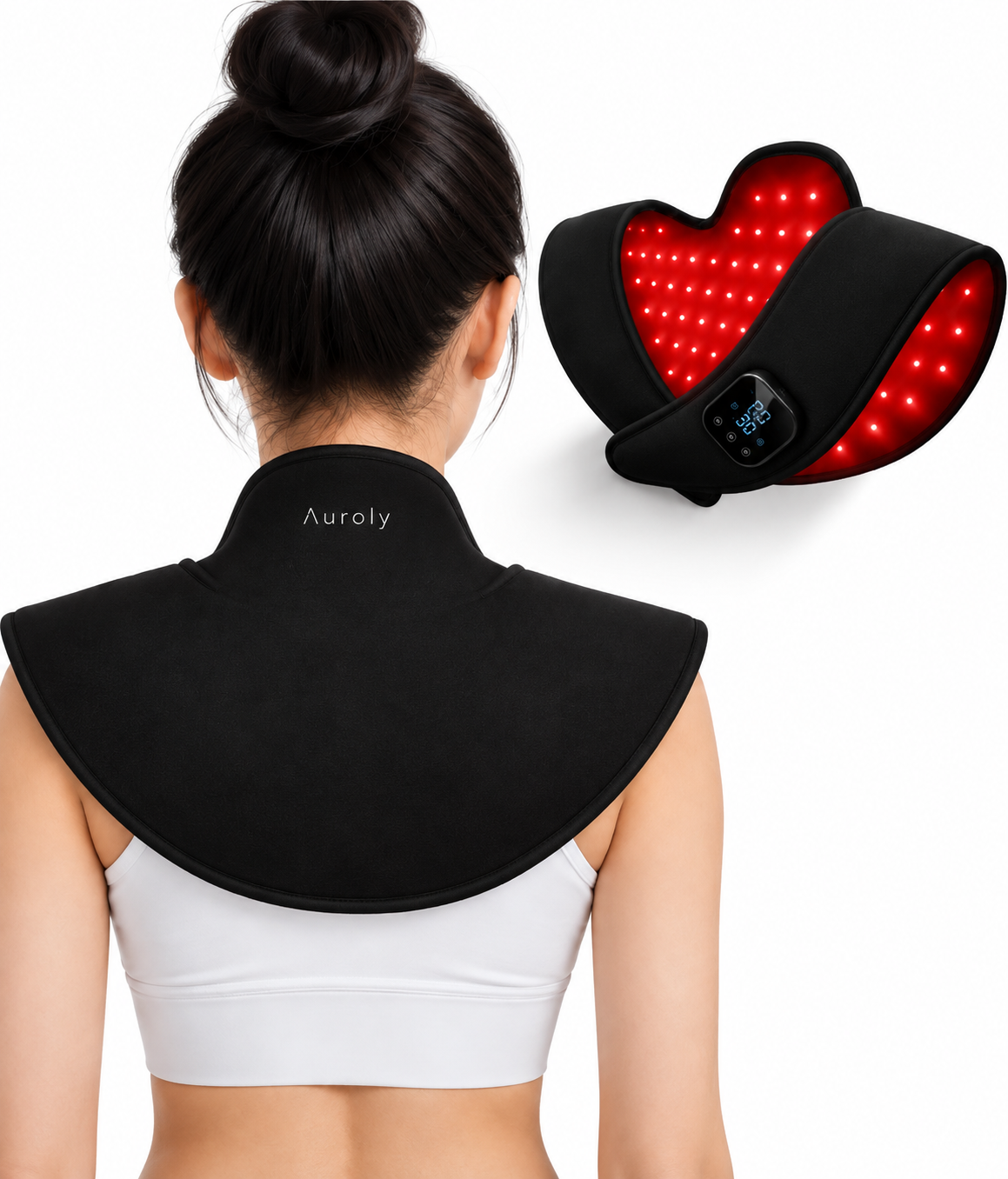 Auroly Laser + LED Ljusterapi för Nacke & Axlar