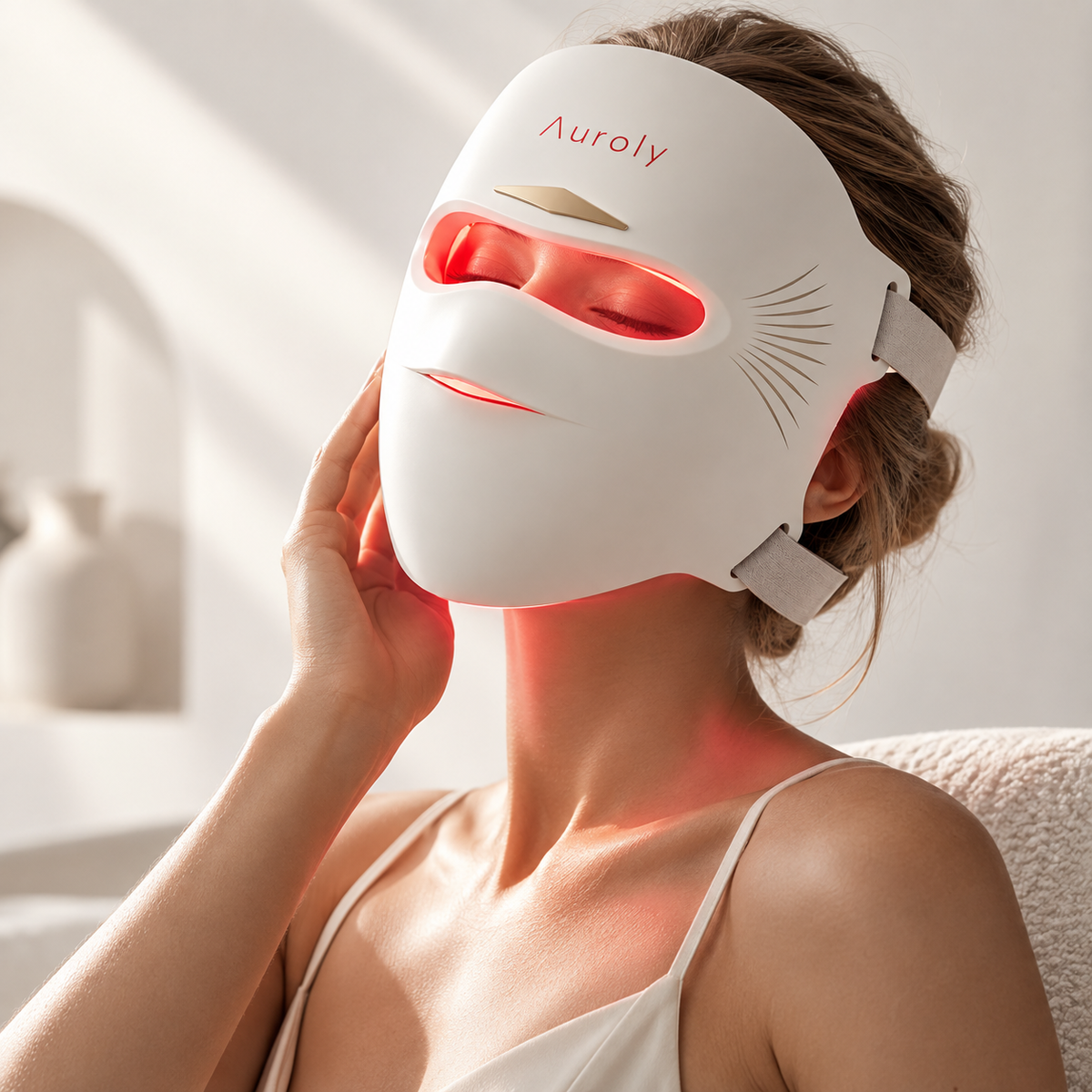 Auroly Duo-Lux™ Ljusterapimask med laser och LED